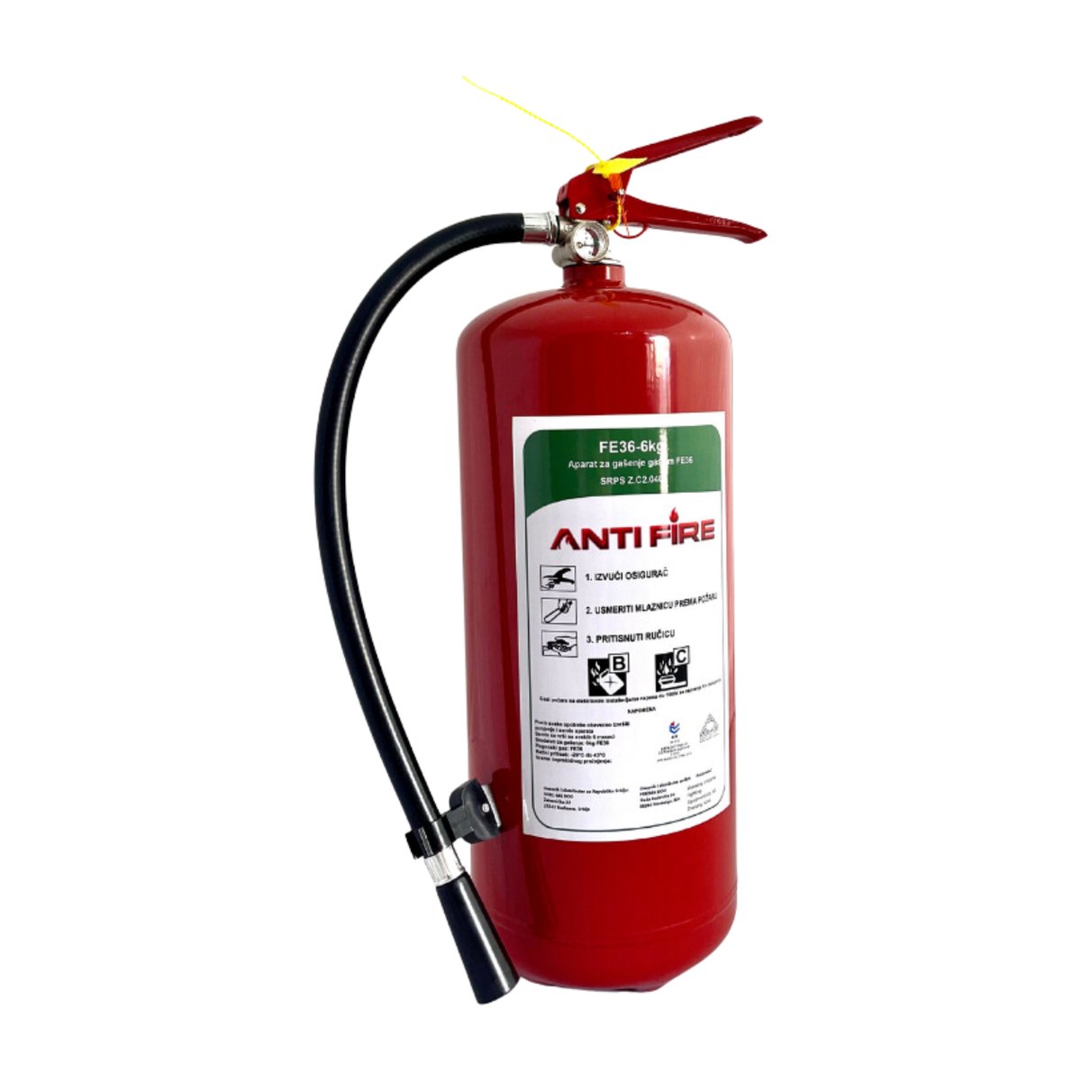 Aparat za gašenje požara S-9A (prah ABC)